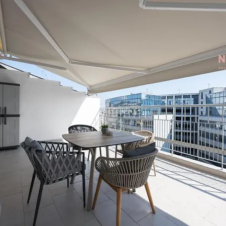 Ferienwohnung Penthouse Level 7, Nilie Hospitality Mgmt Thessaloniki Exterior foto